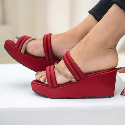 Wedge Slippers FT-327