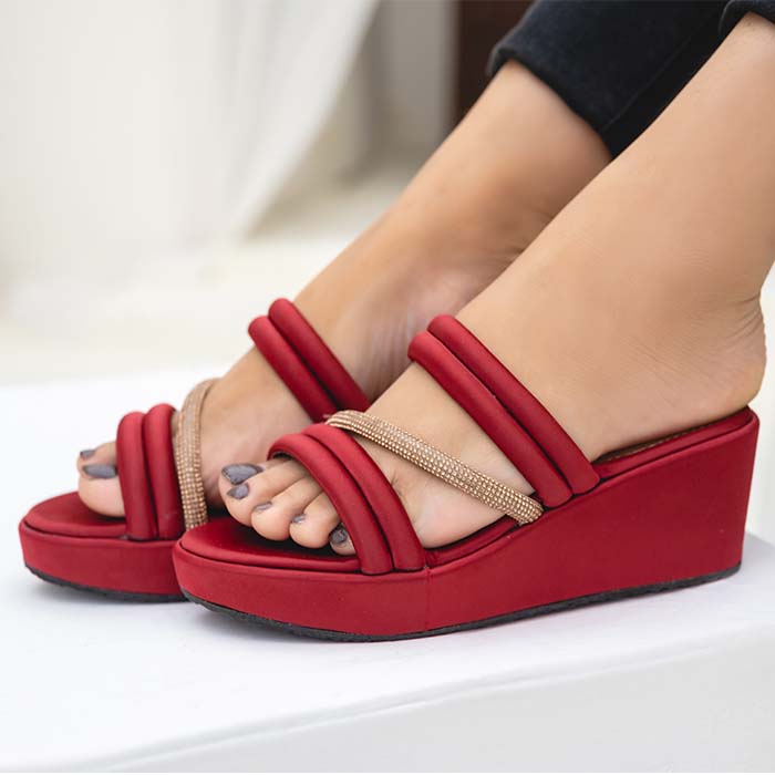 Wedge Slippers For Girls 327