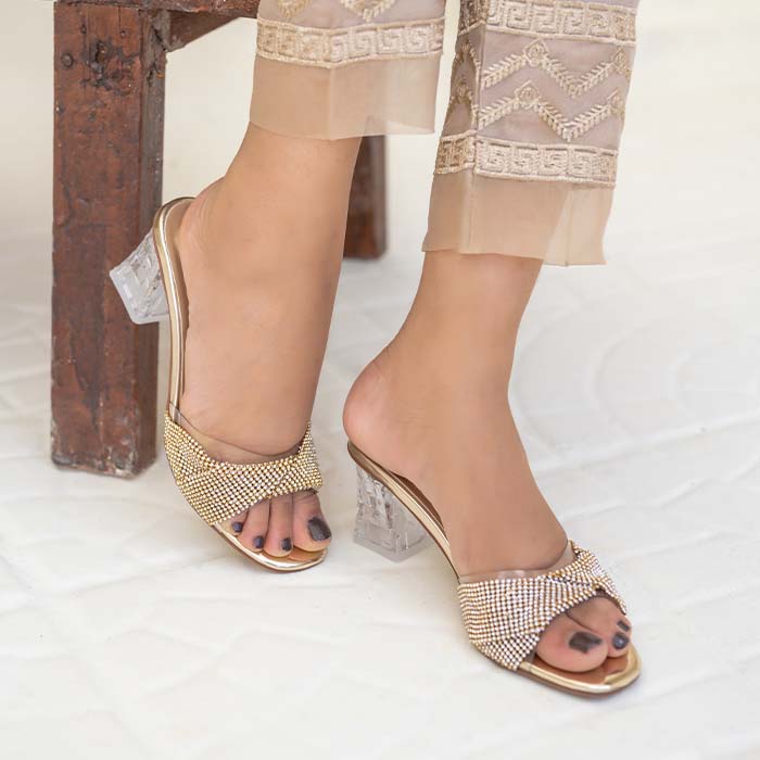 Fancy Block Heel FT-445