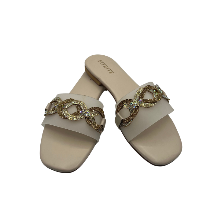 Flat Chain Slippers FT-09