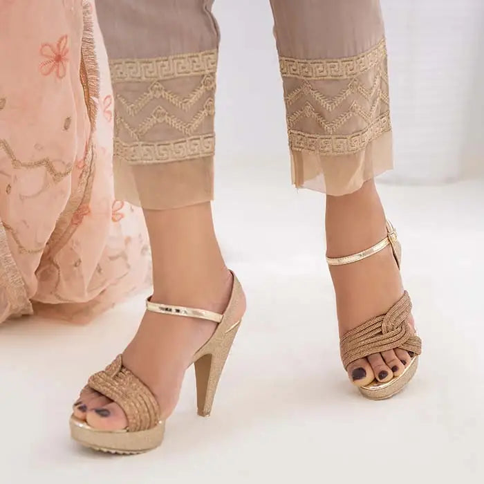 Bridal Fancy Heel Sandals 908 - Heel