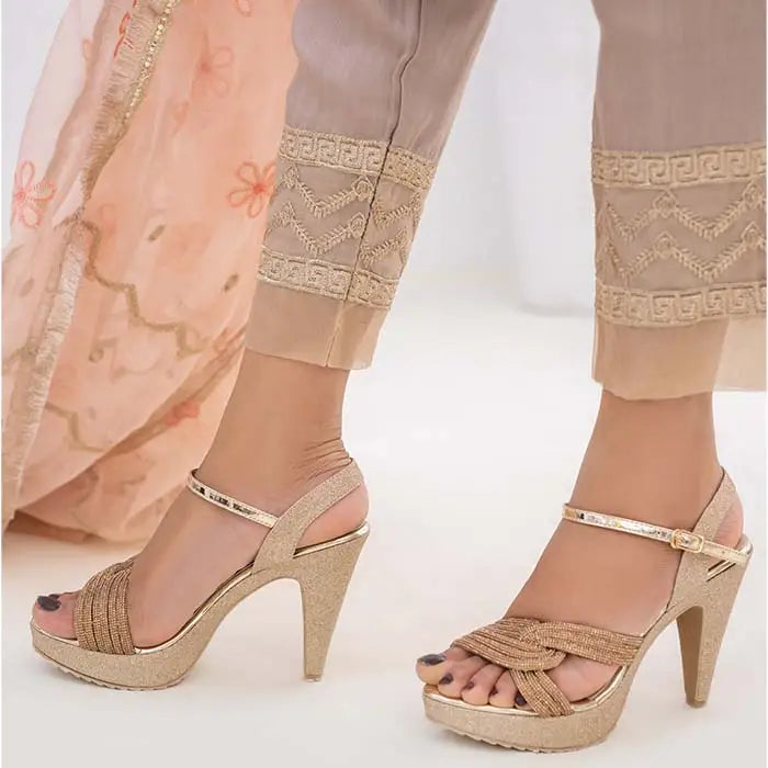 Bridal Fancy Heel Sandals 908 - Heel