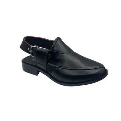 Casual Peshawari Chappal FT-943 - Black / 39 - Peshawari