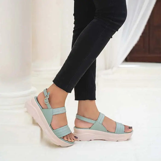 Causal Wedge Sandal 705 - Sea Green / 36 - comforts