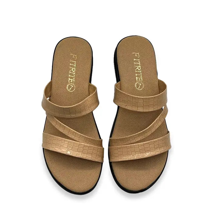 Comfortable Ladies Flat Slippers 222 - Chappal