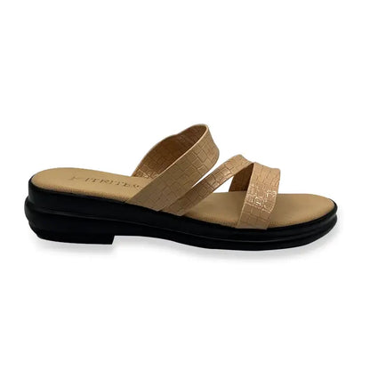 Comfortable Ladies Flat Slippers 222 - Chappal