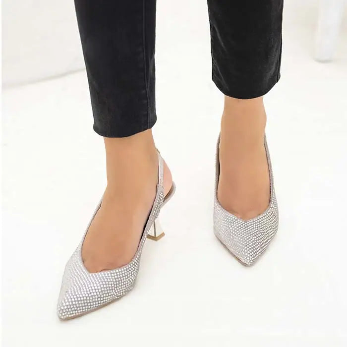 Dream Dazzle Slingback Pump 910 - Heel