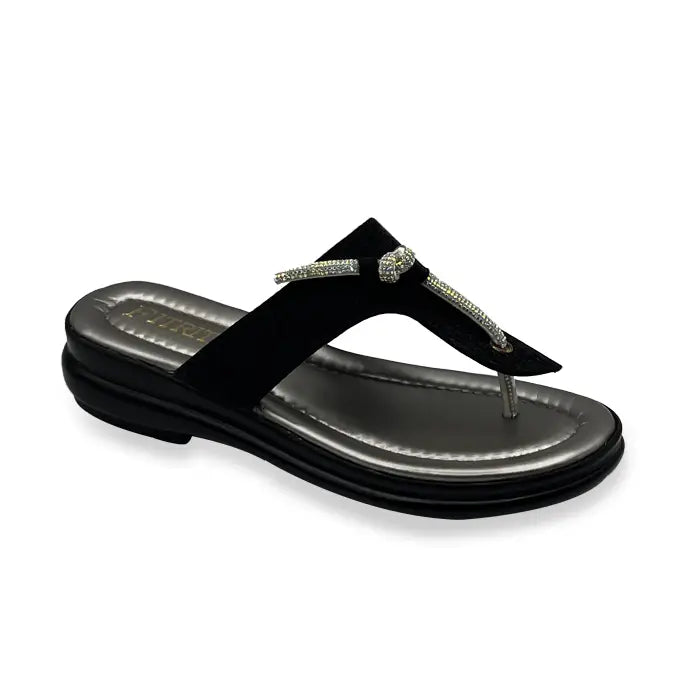 Fancy Chappal 140 - Black / 36 - Chappal