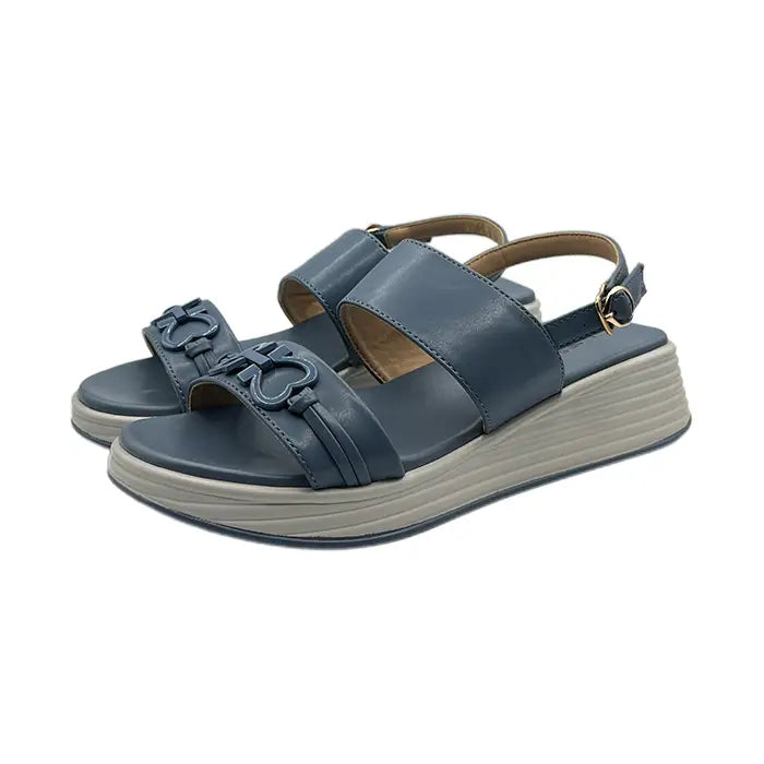 Ladies Comfort Wedge Sandal 0252 - Sandal