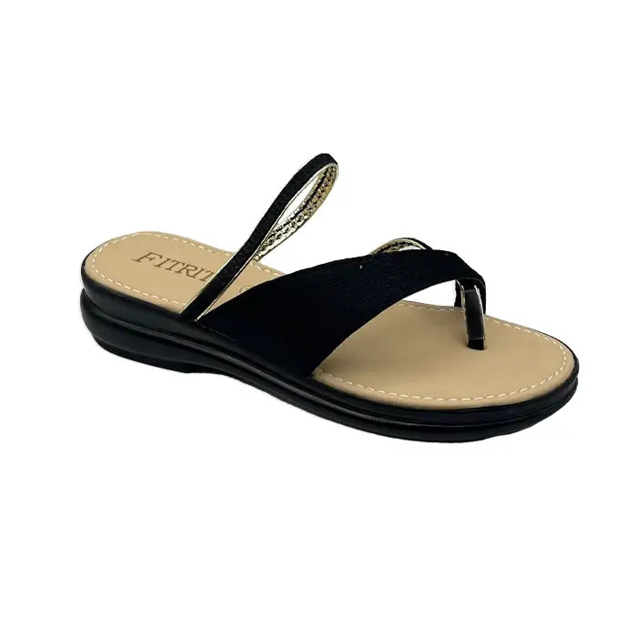 Sami Formal Chappal 137 - Black / 36 - Chappal