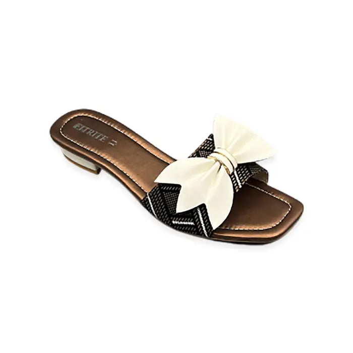 Stylish Flat FT-1130 - Brown / 36 - Flat Chappal