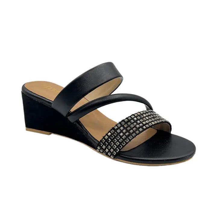 Wedge Slipper FT-436 - Black / 36 - Slipper